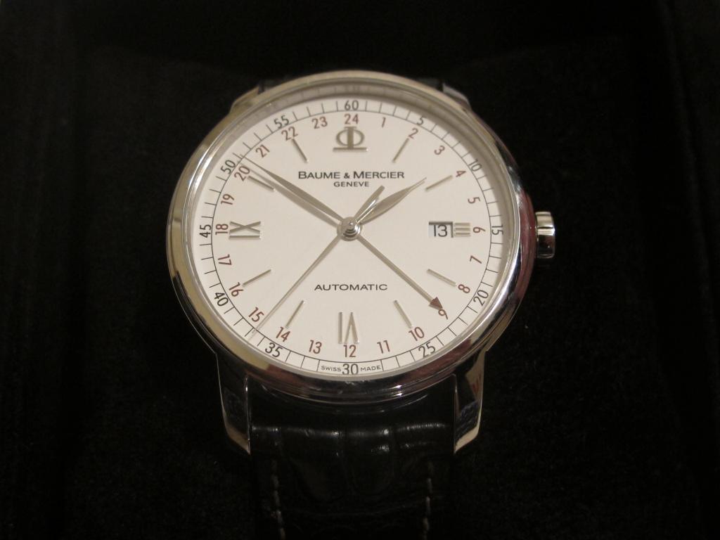 FS Baume et Mercier Classima Executive XL 8462 GMT Dual Time 42mm