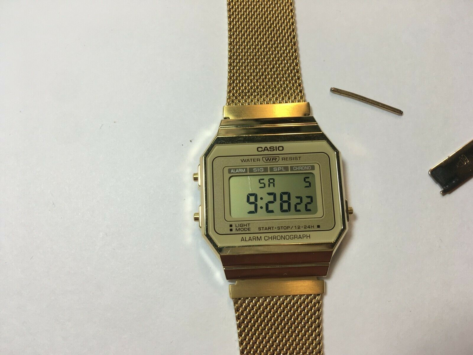 Casio watch deals clasp broke