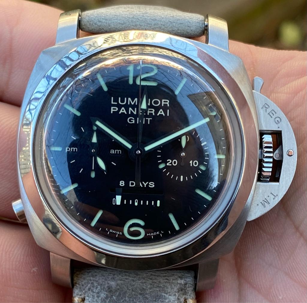 Panerai Monopulsante 8 Days Pam 275 Luminor 1950 Full set with