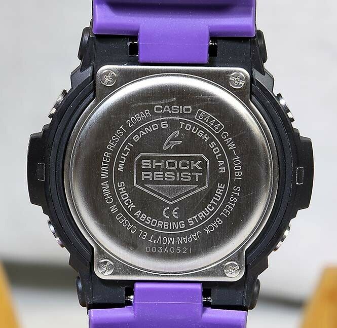 CASIO G-SHOCK GAW-100PC-1AJF Neon Solar Atomic - Perfect Condition