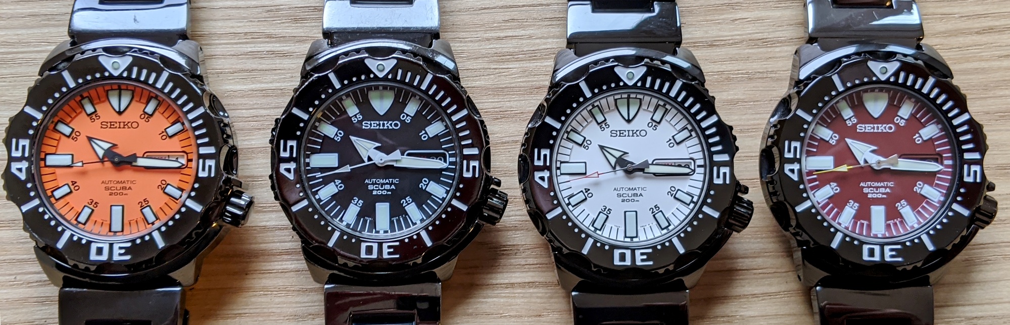 Seiko 1st Generation Night Monster SZEN007