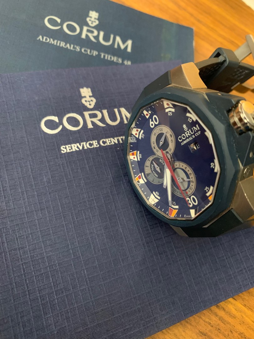 BEST DEAL AVAILABLE Authentic Corum Admiral s Cup Tides 48 48mm