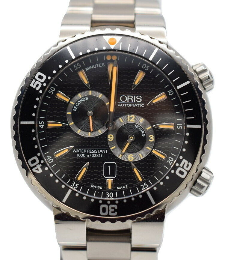 Oris Divers Regulator Regulateur Der Meistertaucher Titanium Men s