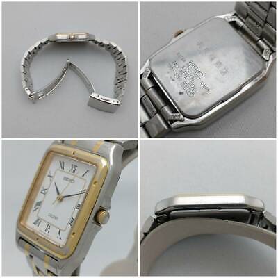 SEIKO LUCENT 7N01-5190 Watch Quartz Stainless Steel Analog