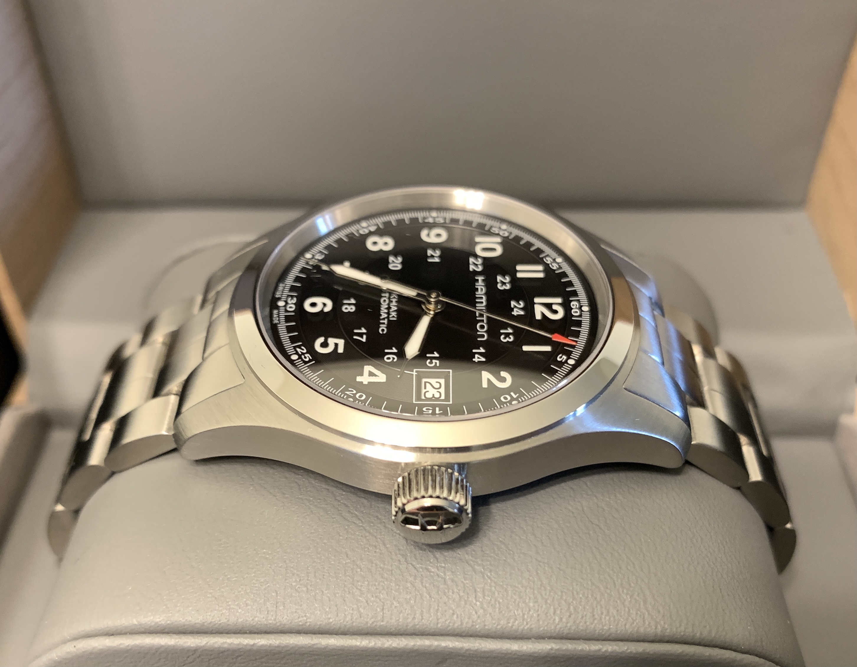 FS: Hamilton Khaki Field Auto 38mm H70455133 | WatchCharts