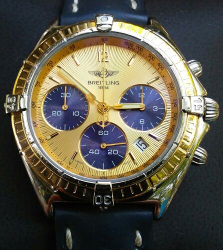 breitling a30012 yellow