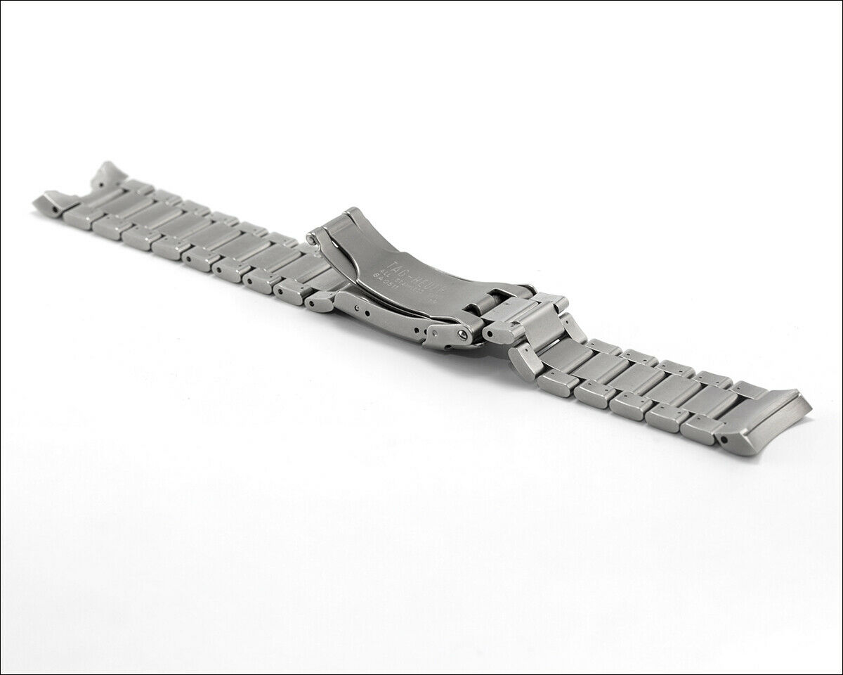 TAG Heuer Series 4000 Stainless Steel Watch Bracelet 19mm end