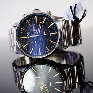 Sentry Chrono Watch, All Gold / Black