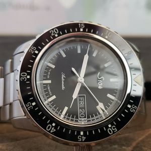 【ムーブメント調整済】yobokies S104 Sinn style NH36 s104-worldtime-bezel-yobokies-