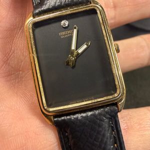 Vintage 1980 SEIKO Quartz dress watch [Chariot] 5930-5250 new