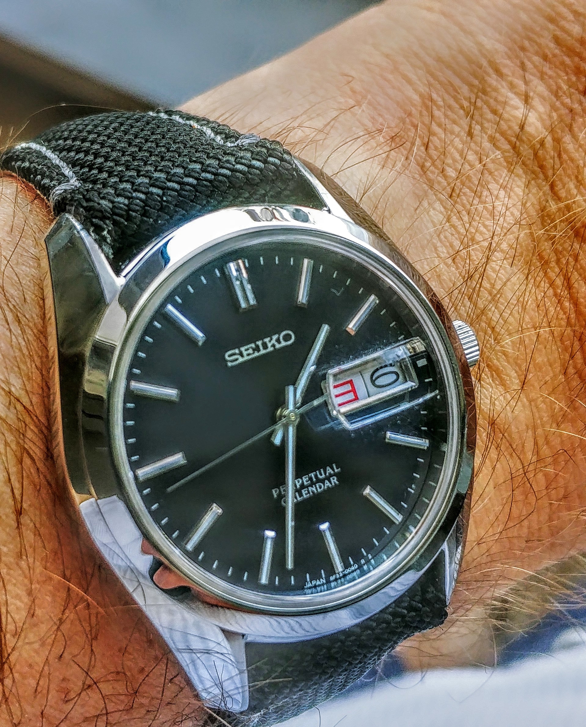 FS: SEIKO SBQL005 (8F33-0040) Perpetual HAQ $399 | WatchCharts