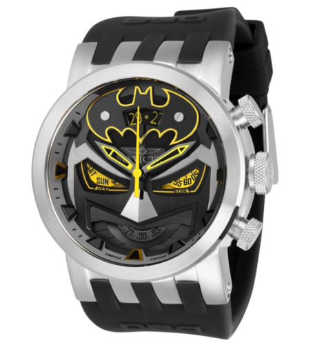 Invicta DC Comics Batman Mens 46mm Limited Edition Swiss Chronograph Watch 34611 WatchCharts Marketplace