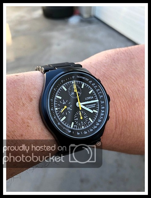 Lorsa discount military chronograph