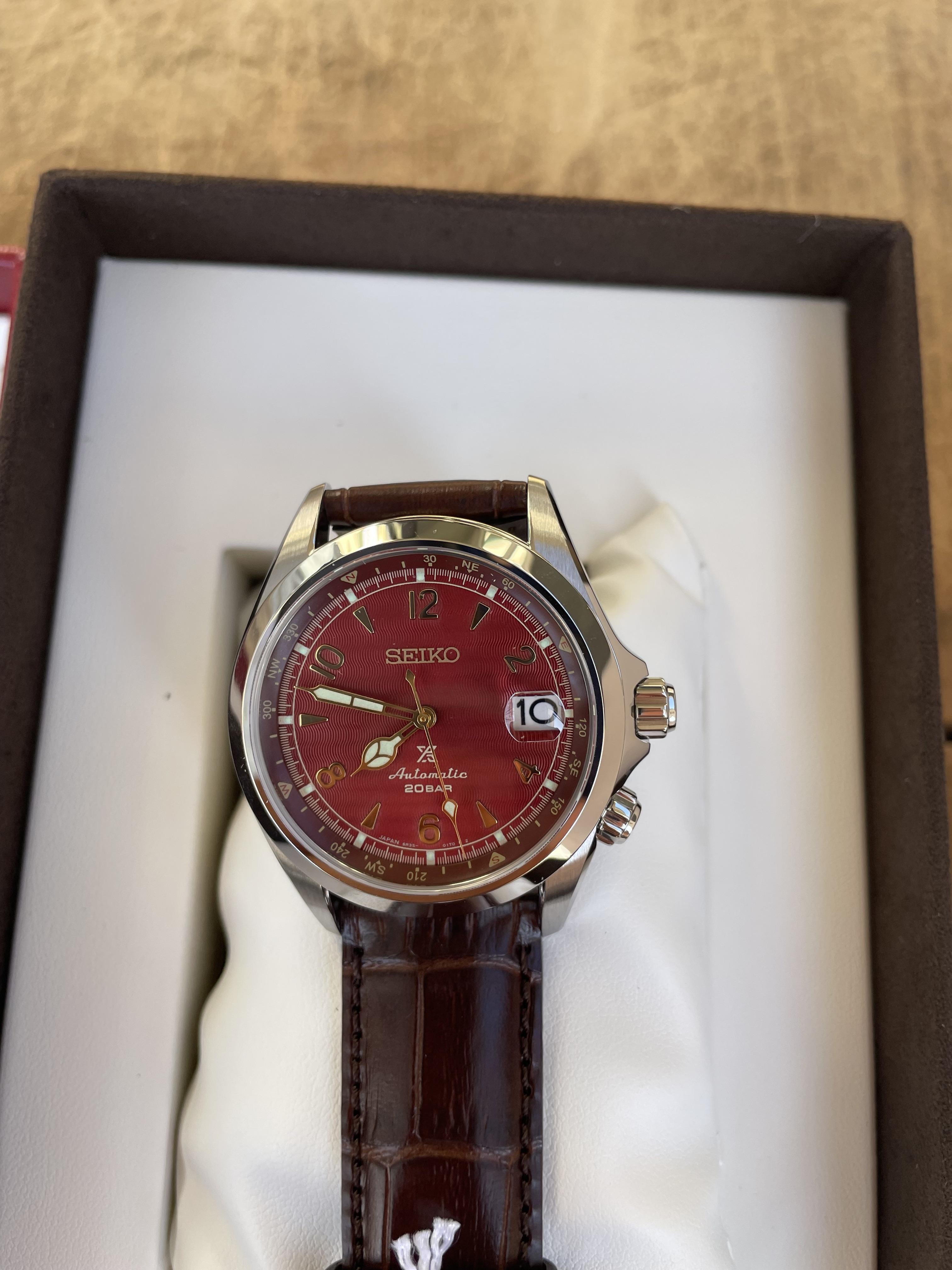 WTS] Seiko Red Alpinist SPB489 - Limited Edition #706 of 1000 