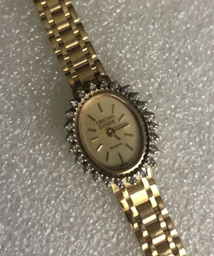 Christian geneve best sale watch 14k