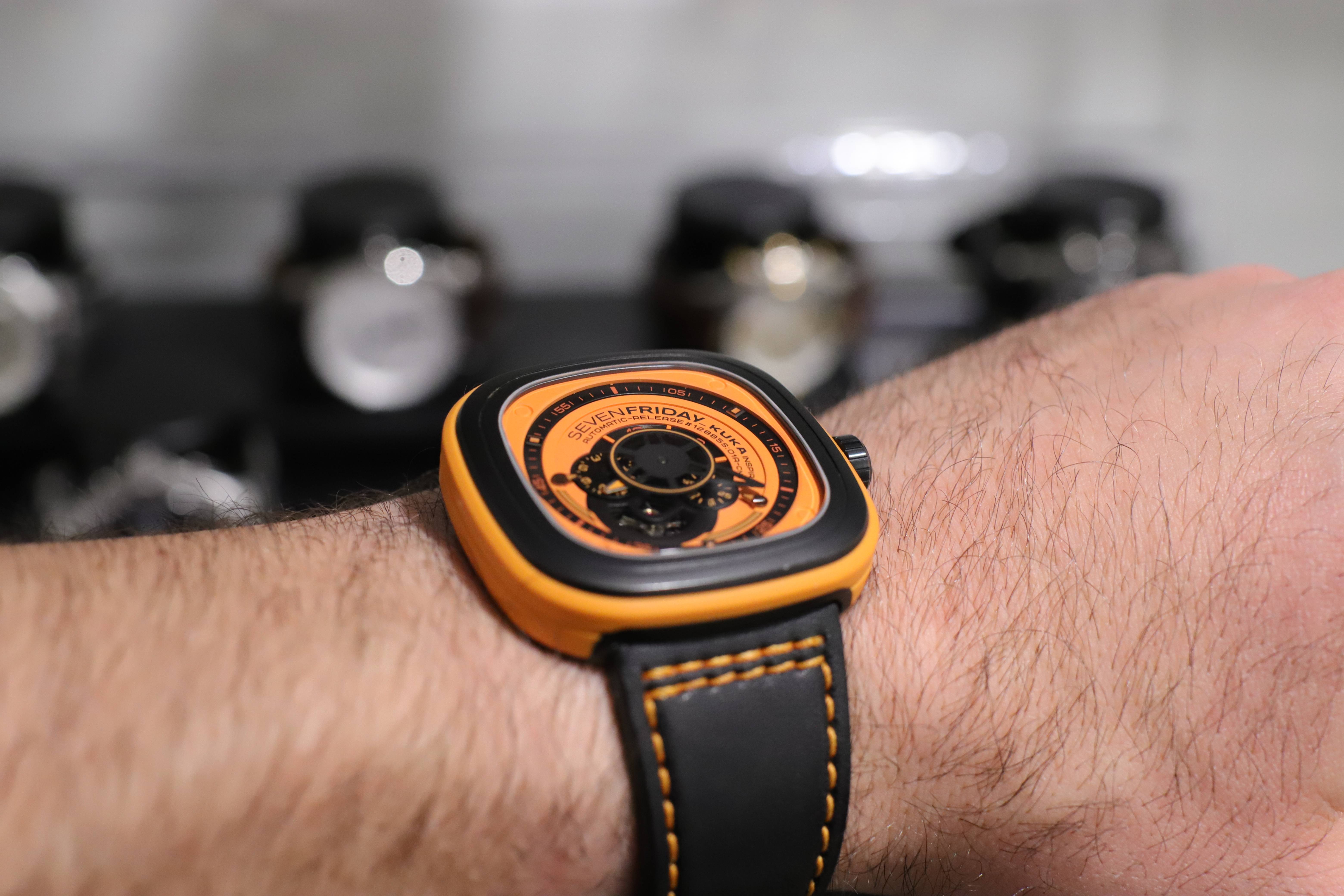 Sevenfriday orange on sale