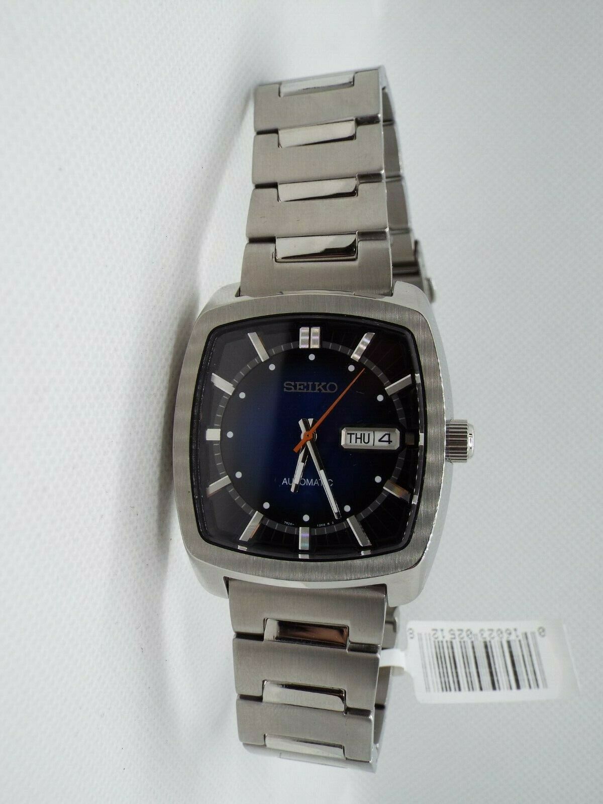 NEW Seiko SNKP23 Men's ReCraft Blue Dial Automatic Stainless Steel ...