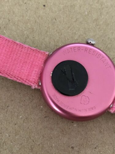 Vintage 1996 Kids Flik Flak (Swatch) 2024 Swiss Made Penguin Watch Pink