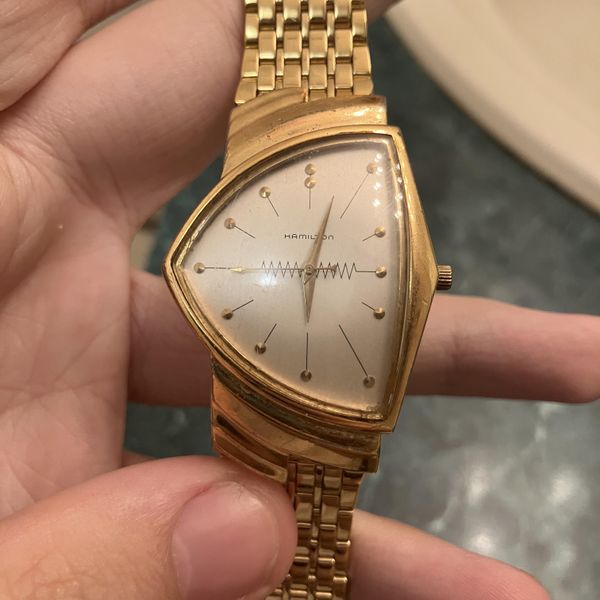 [WTS] Hamilton Gold Tone Ventura 6108 Registered Edition | WatchCharts ...