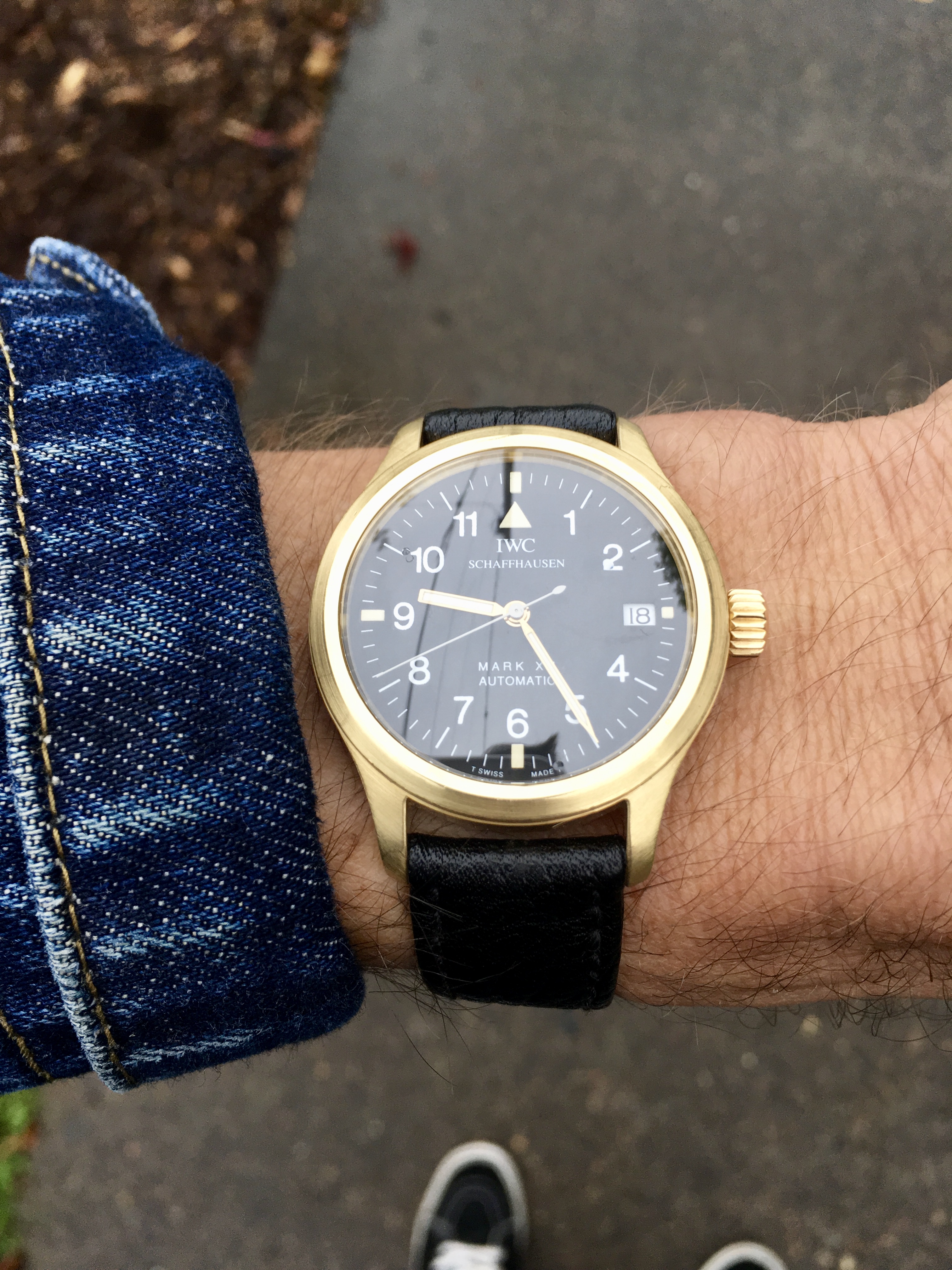 IWC Mark XII in 18k Gold 6 200 WatchCharts Marketplace