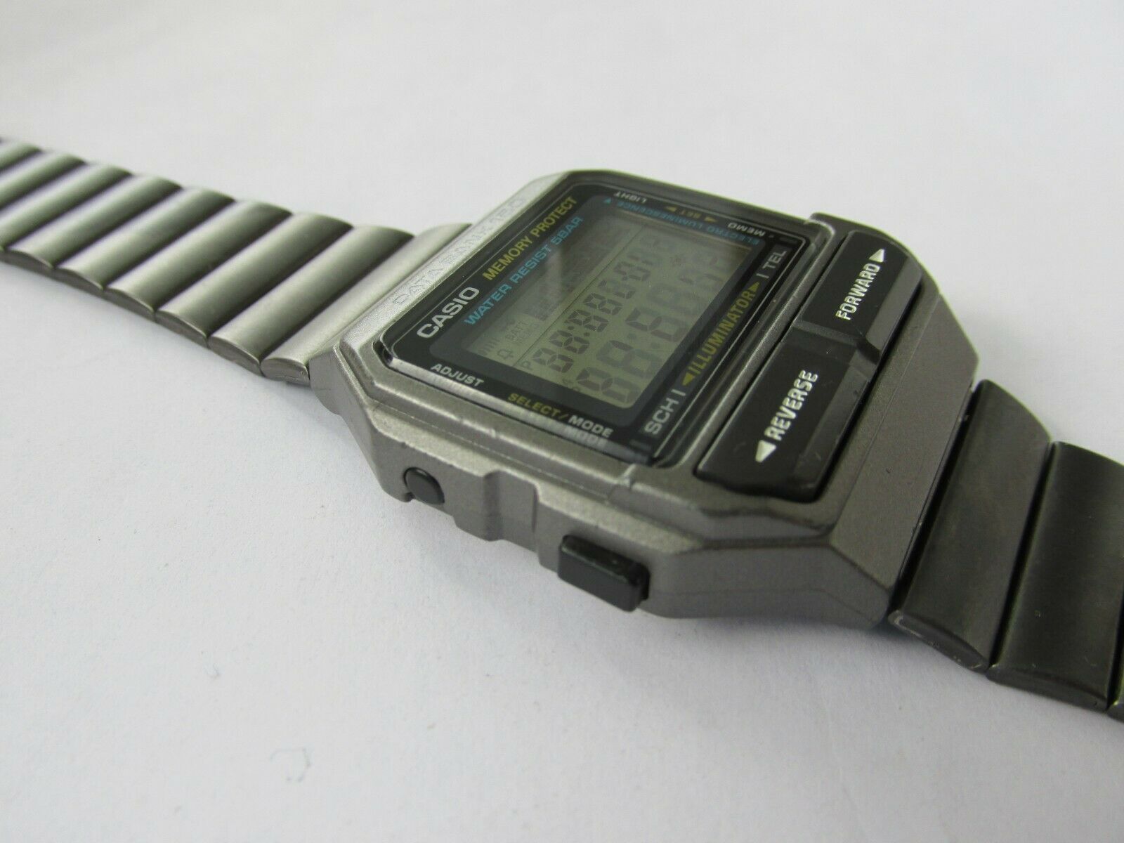VINTAGE CASIO DB-1500 DATA BANK 150 MEMORY PROTECT TELEMEMO 