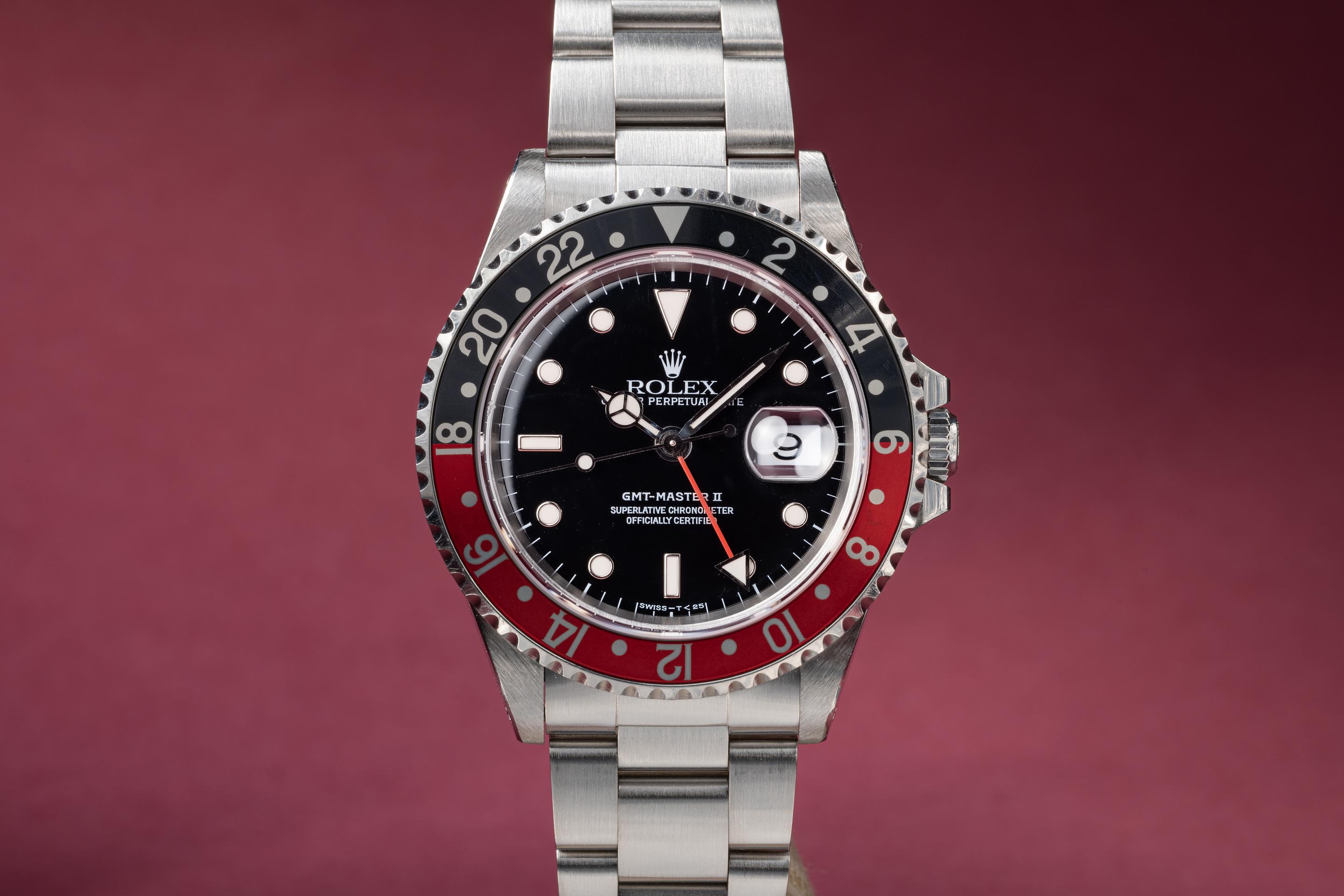 FS 1998 Rolex GMT Master II 16710 Tritium Dial with Papers