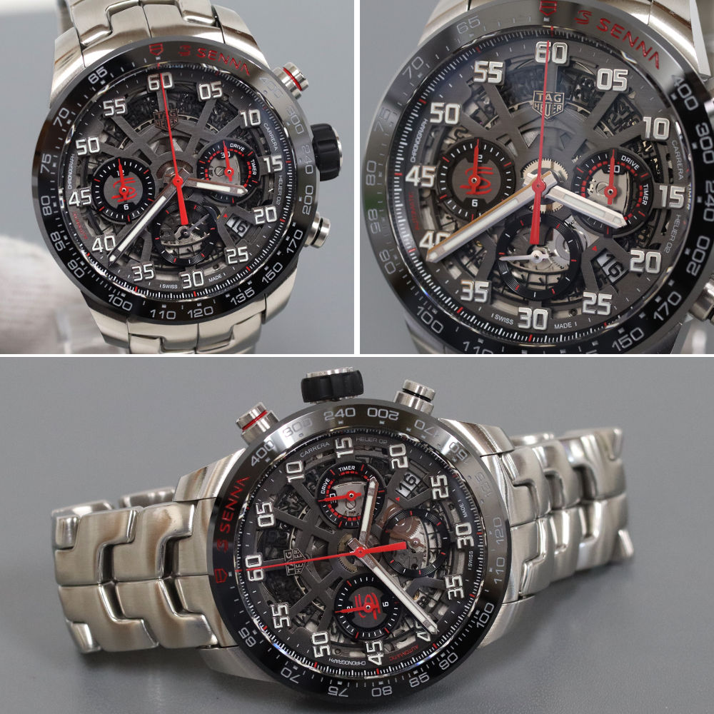 TAG Heuer Carrera Calibre Heuer 02 Senna Special Edition CBG2013