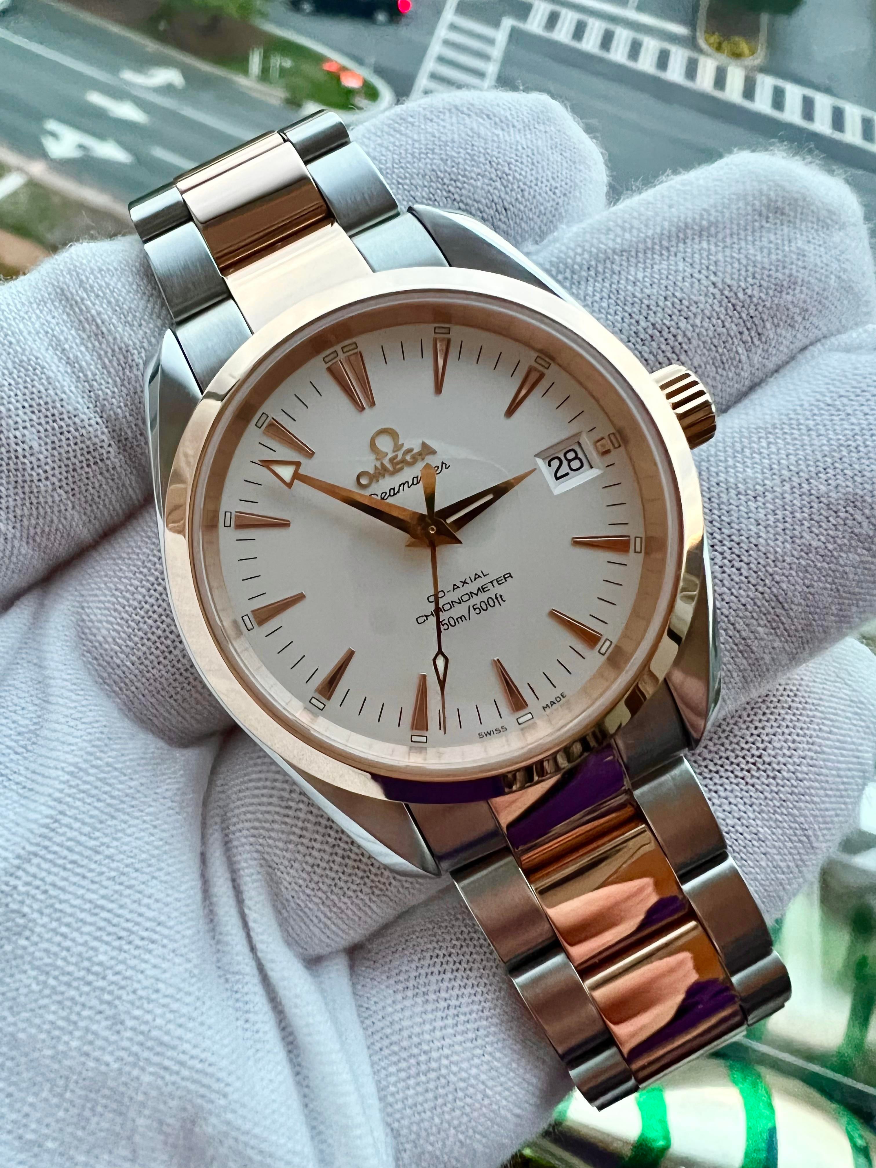 WTS Omega Seamaster Aqua Terra Two Tone 18k WatchCharts