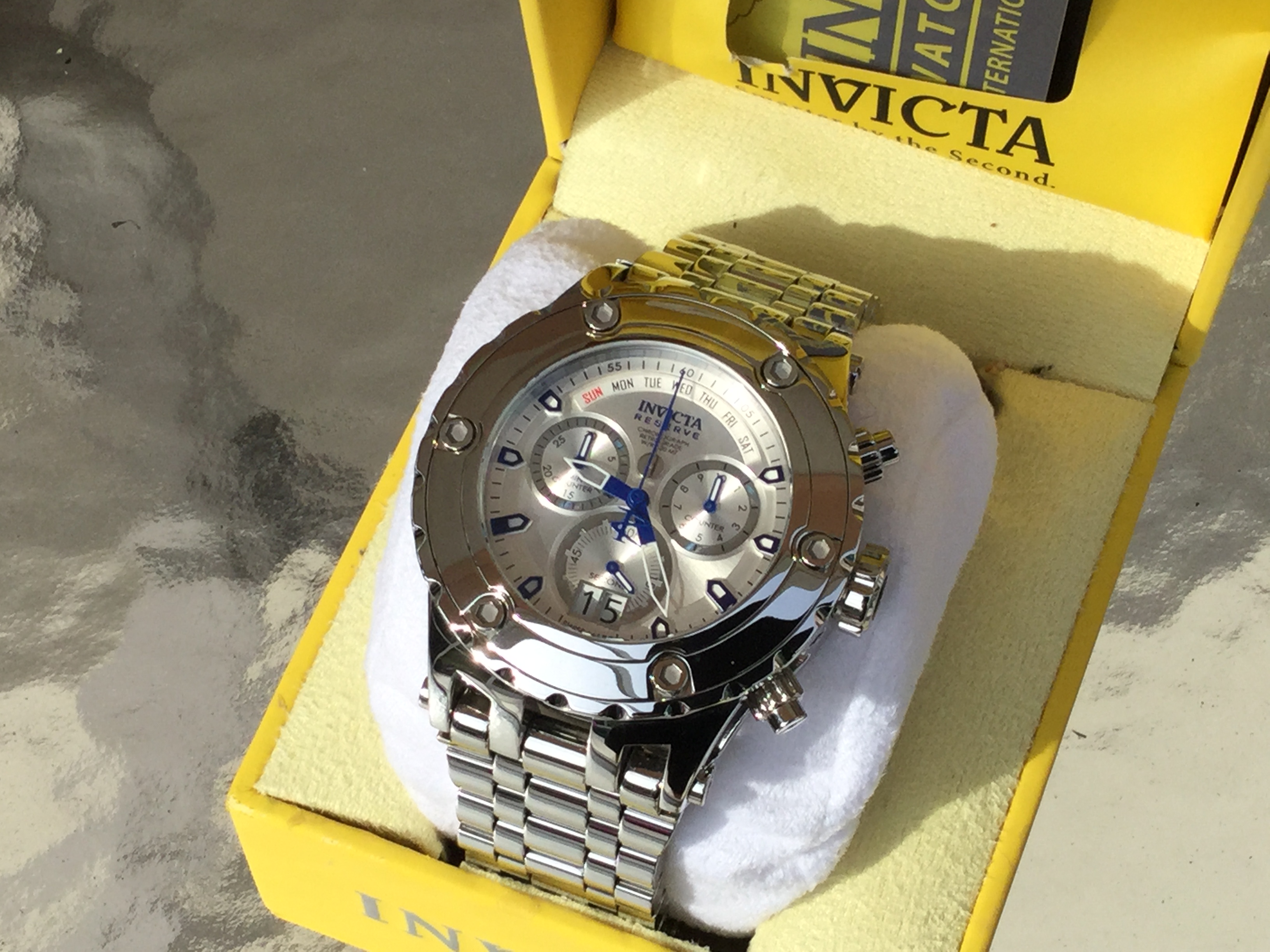 INVICTA RESERVE SUBAQUA SPECIALTY POLISHED BRACELET WatchCharts