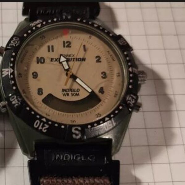 TIMEX WATCH INDIGLO NOT WORKING visual data 5