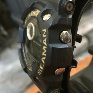 Vintage Casio G-Shock Titanium FROGMAN Limited SEAMAN DW-9950