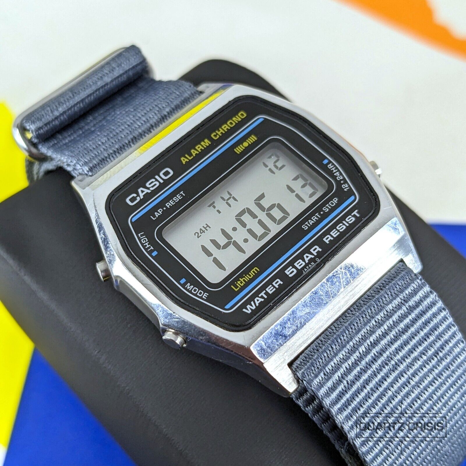 1985 Casio W-31 Alarm Chrono Vintage Digital Watch