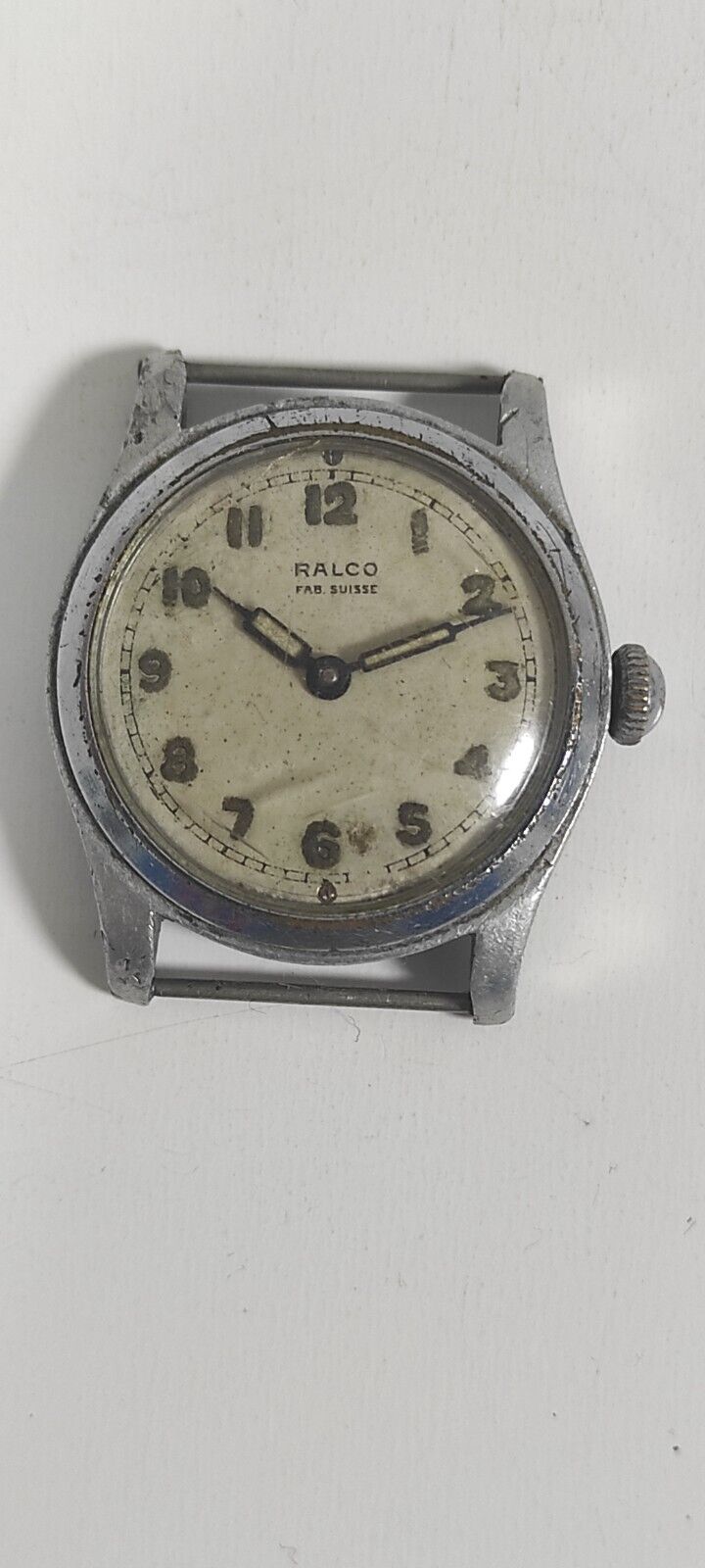 Montre Homme Vintage RALCO Swiss Made By MOVADO - Mécanique Manuelle Années 50, Cadran Secteur