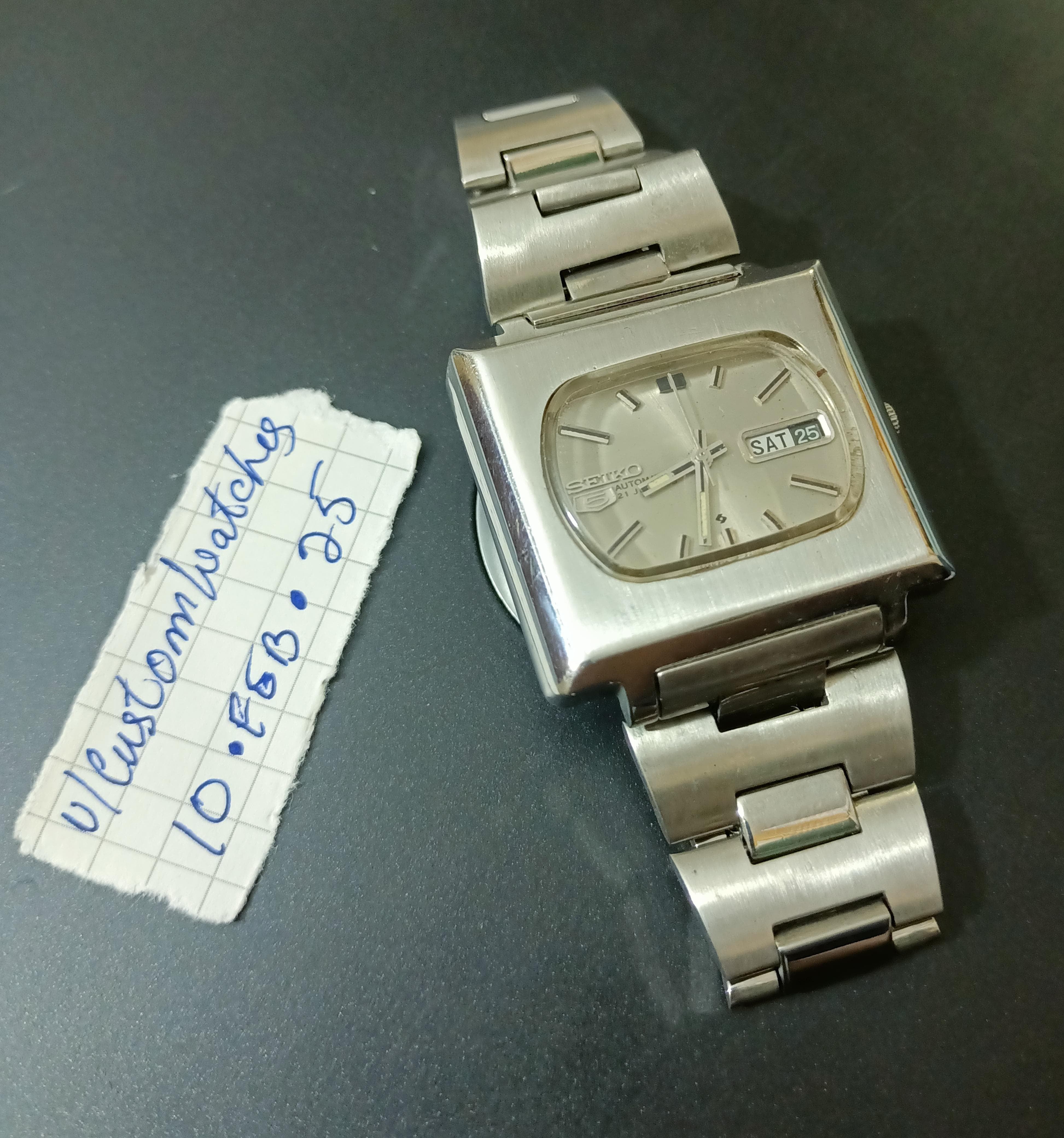 WTS] SEIKO TV Shape Automatic Men's $120 Shipped