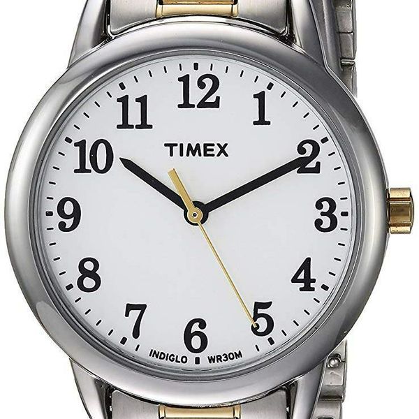 USED 62 Timex Women's Easy Reader Extra Large Wrist Bracelet Watch