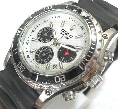 casio quartz chronograph wr 200m