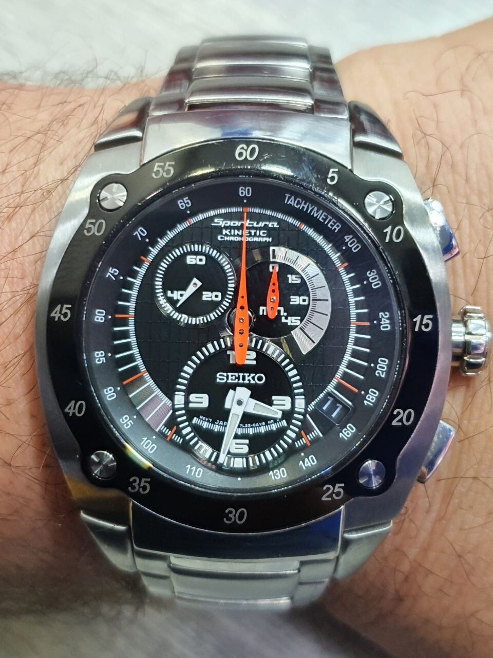 Seiko Sportura Kinetic 7L22-0AM0 | WatchCharts Marketplace