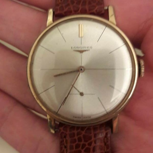 Vintage Longines men's watch, caliber 30L, crosshair dial, ref 8902-1 ...