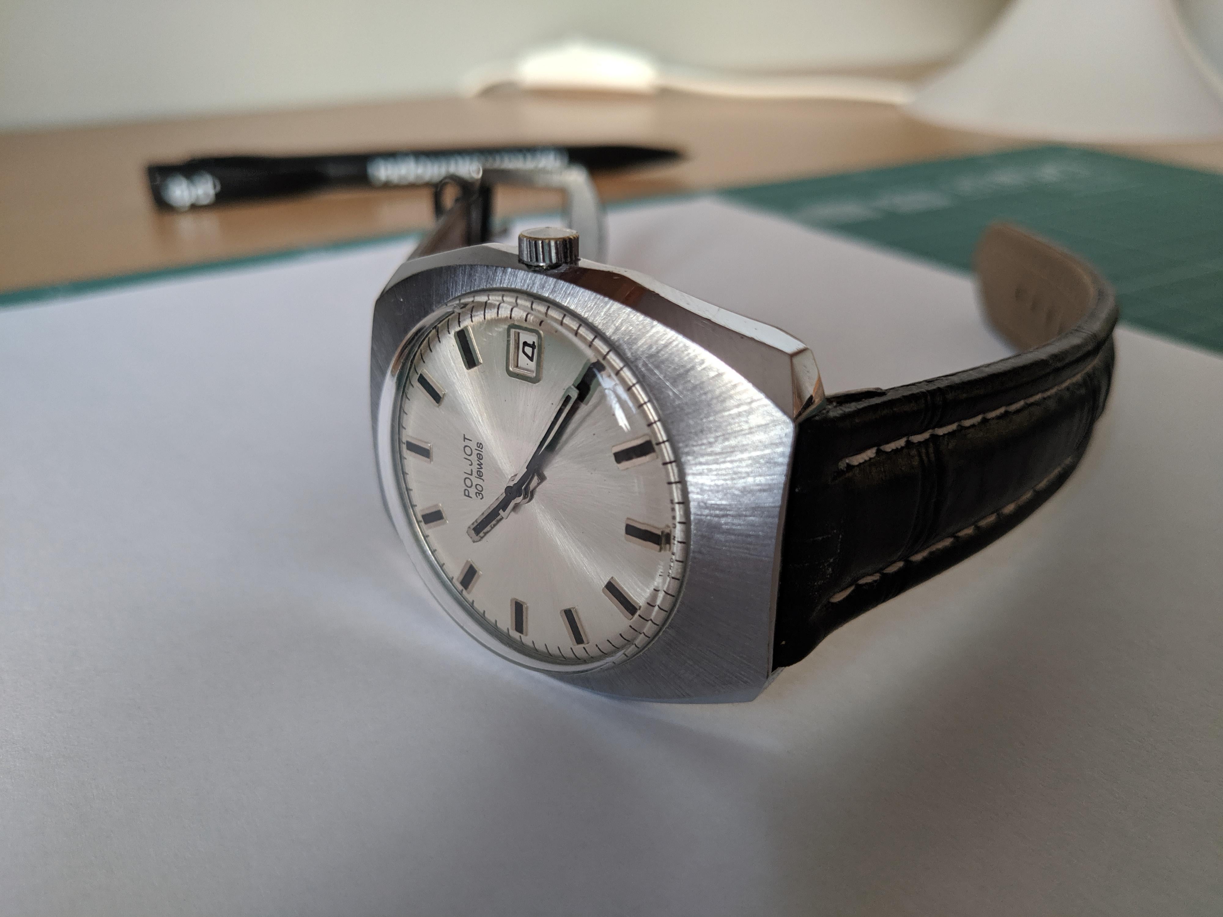 WTS Poljot 30 jewels automatic from 70 s USSR excellent shape serviced WatchCharts Marketplace