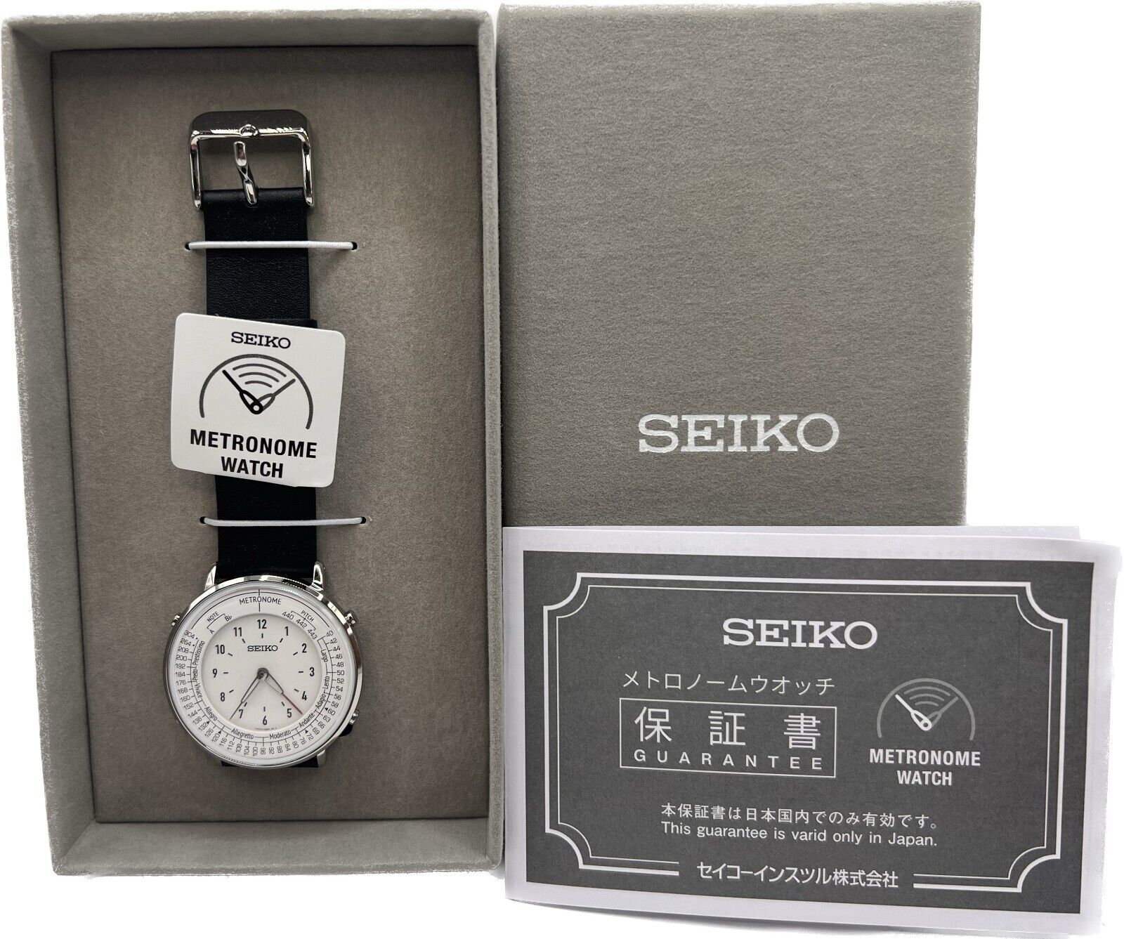 SEIKO Metronome Watch CASUAL & STANDARD LINE Collection All 10 Colors  Quartz New