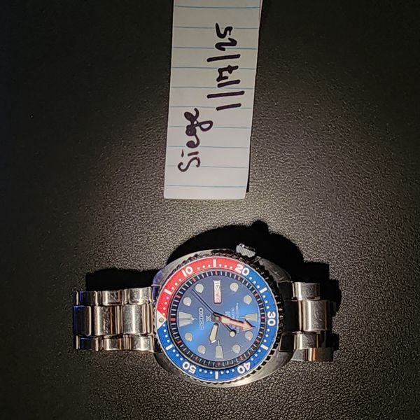 [WTS] Seiko Pepsi Turtle on the cheap ($200) | WatchCharts Marketplace