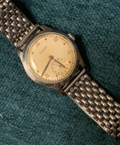 Ulysse Nardin Calatrava style Vintage Watch 34mm On Bracelet