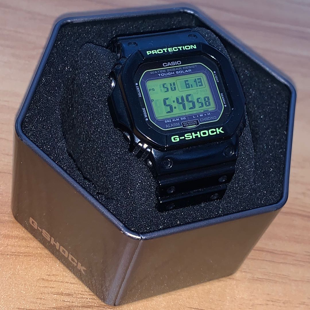 Limited Edition RARE Casio G-Shock Tough Solar World Time Watch G