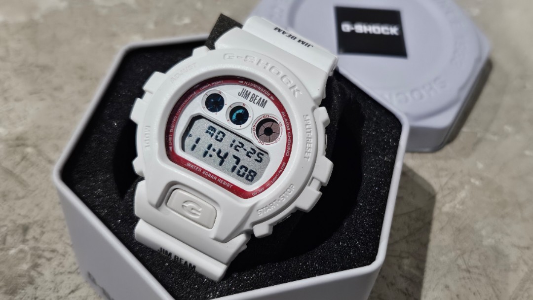 CASIO G-SHOCK × SUNTORY JIM BEAM Watch DW 6900 Winning 1000 pcs