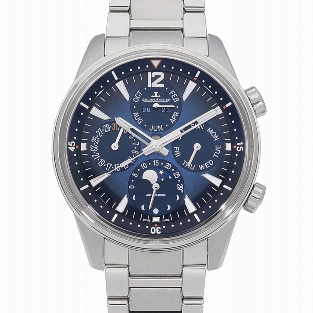 Jaeger Lecoultre Polaris Perpetual Calendar Blue Q9088180 842.8