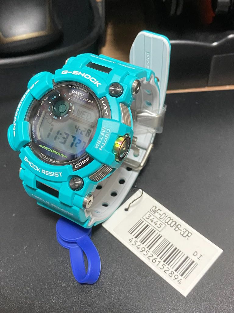 Casio G-Shock Frogman GWF-D1000MB-3DR (Marine Blue) | WatchCharts