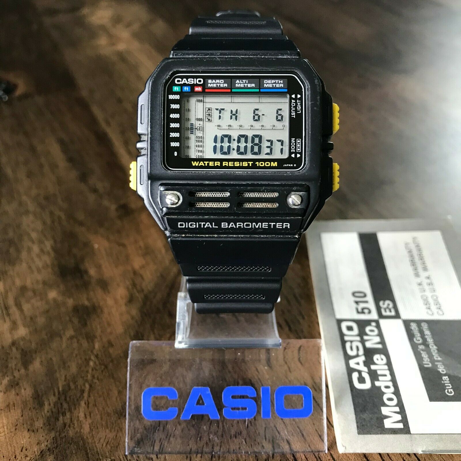 casio digital barometer