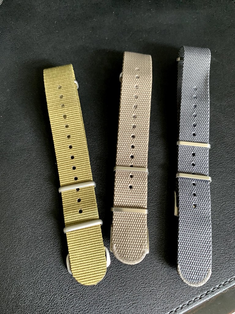 Crown & buckle hot sale nato watch strap