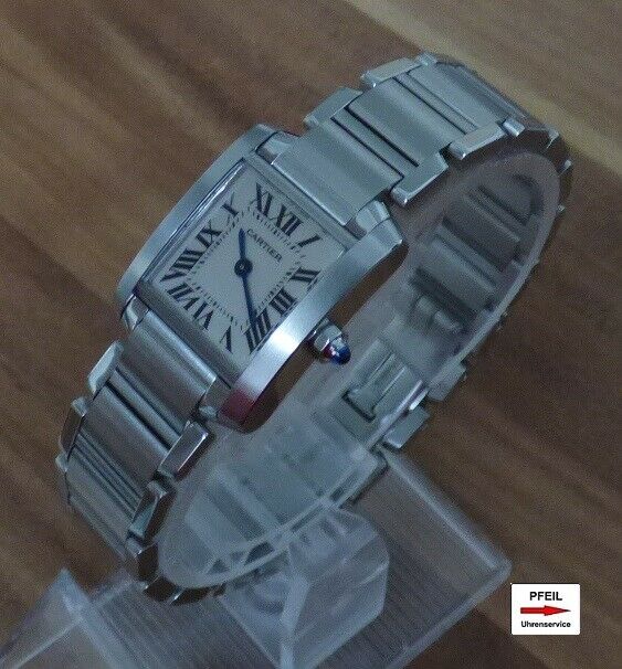 cartier tank solo kleines modell stahl