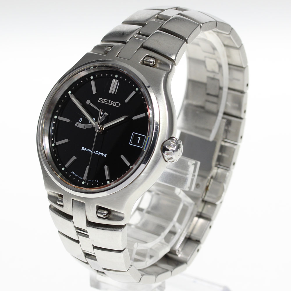 ☆ In translation [SEIKO] Seiko Spring Drive First Model SBWA001 7R68-0A10  Spring Drive Men [Used] | WatchCharts